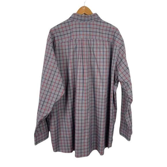 Daniel Cremieux Size 2XT Blue Striped Long Sleeve Button Down Dress Shirt - Picture 9 of 12